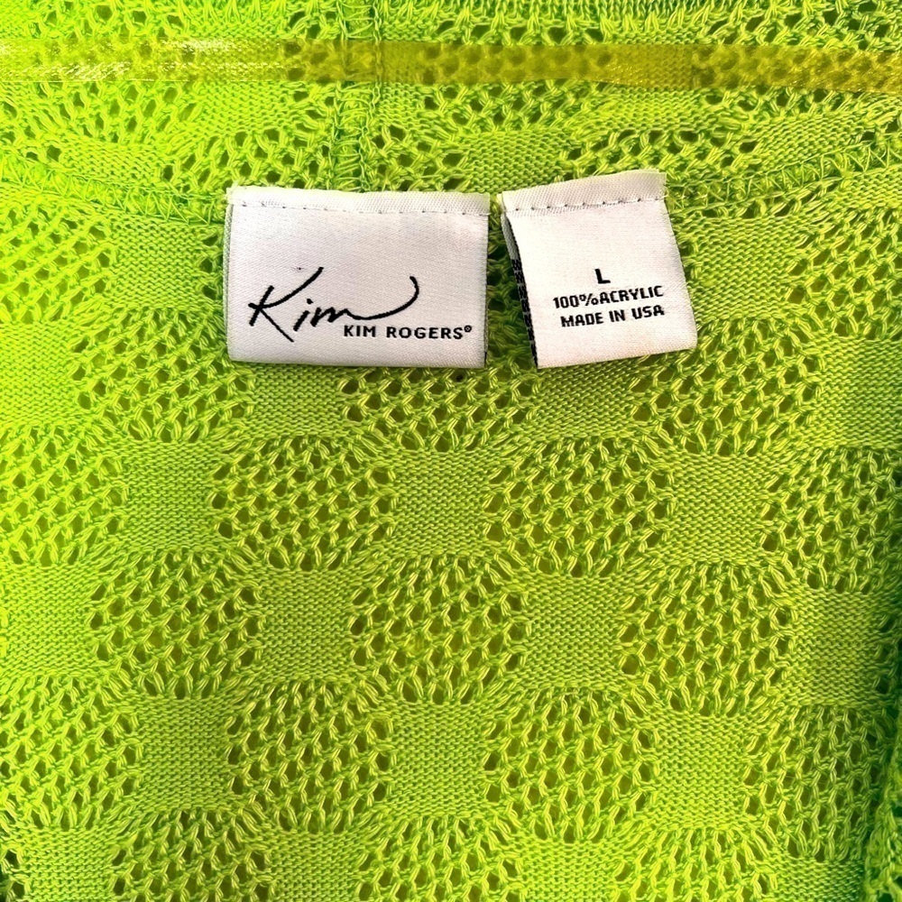 Kim Rogers Lightweight Open-Front Cardigan - Picture 7 of 7